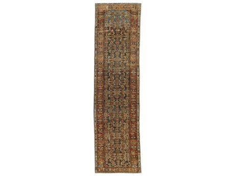 Surya Antique One Of A Kind Floral Runner Area Rug