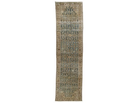 Surya Antique One Of A Kind Floral Runner Area Rug
