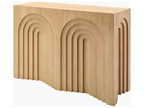 Surya Arwyn Rectangular Wood Brown Console Table