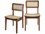 Surya Arxan Teak Wood Black Side Dining Chair  SYARX002SET