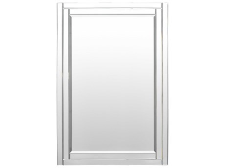 Surya Bancroft Clear Rectangular Wall Mirror