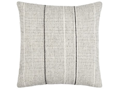 Surya Borderline Taupe Pillow