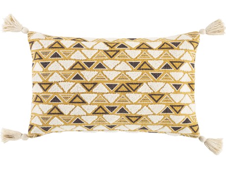 Surya Binga Mustard Pillow