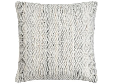 Surya Boulder Light Gray Pillow