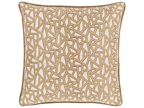 Surya Biming Light Brown Pillow