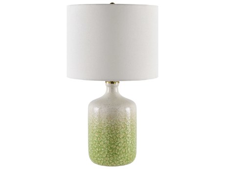 Surya Benin Green Table Lamp