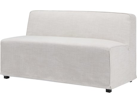 Surya Bonner Beige Upholstered Accent Bench