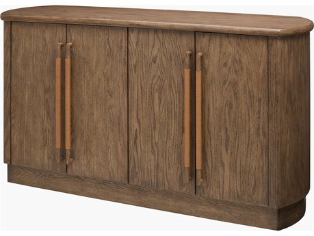 Surya Becki Owens Atra 64" Oak Wood Brown Sideboard