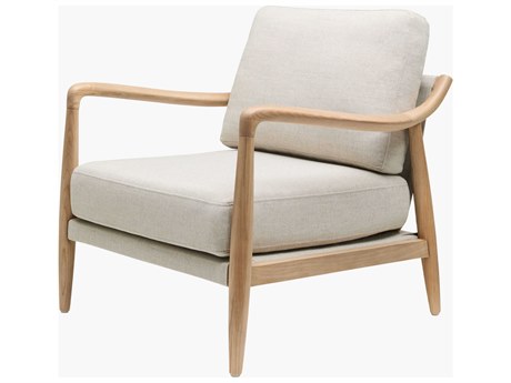 Surya Gaviota Beige Accent Chair