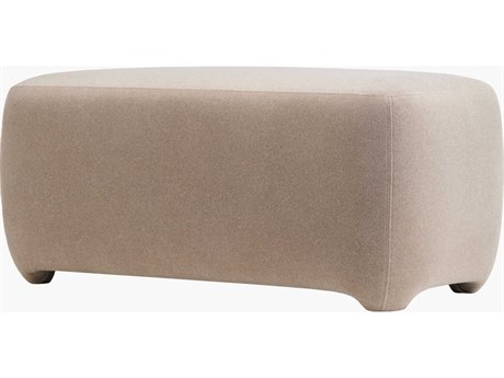 Surya Brynn Beige Upholstered Accent Bench