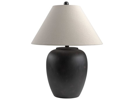 Surya Bastille Black Table Lamp