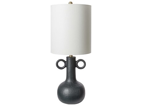 Surya Brava Black Buffet Lamp