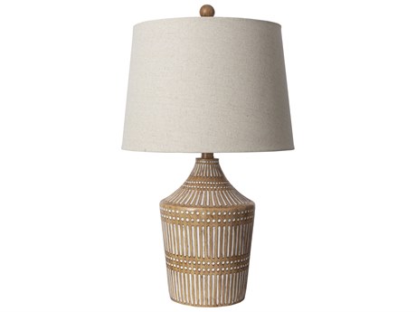 Surya Benvolio Brown Table Lamp