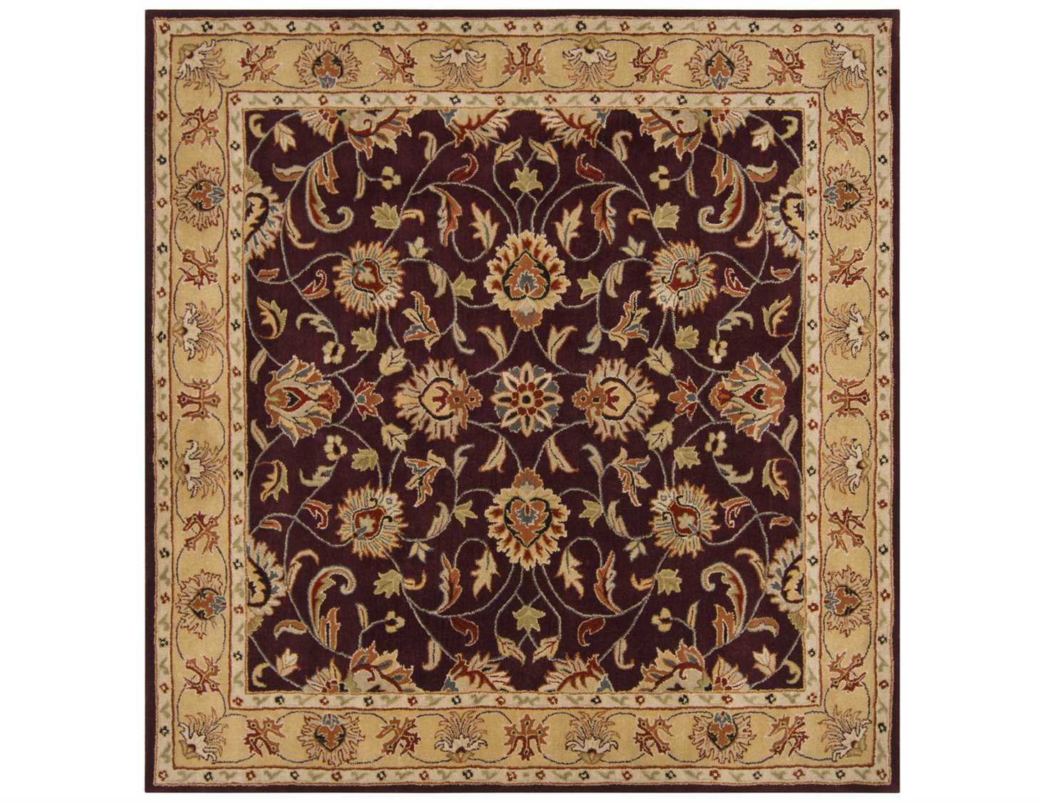 Surya Caesar Square Purple Area Rug Surya Caesar Square Purple Area Rug