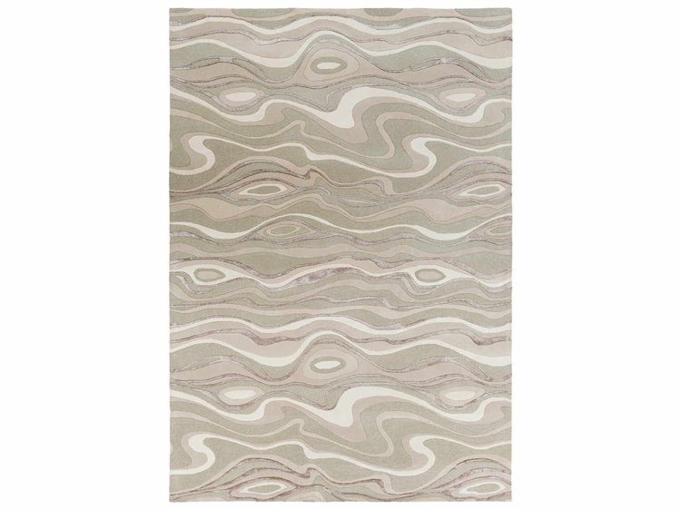 Surya Candice Olson Modern Classics Rectangular Gray Area Rug