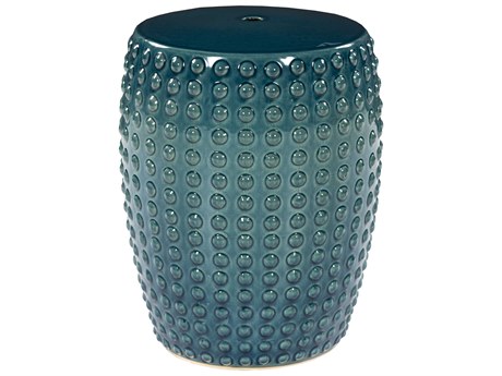 Surya Camdale Green Accent Stool