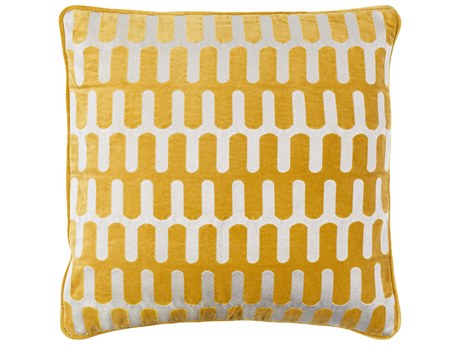 Surya Connecticut Mustard Pillow