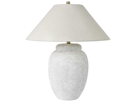 Surya Capelli White Buffet Lamp