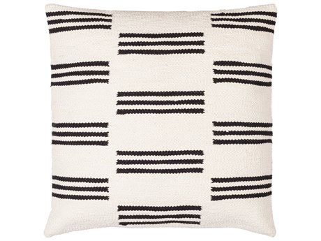 Surya Carlton White / Black Pillow