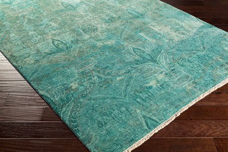 Teal Rugs Area Luxedecor Cheshire Rectangular Aqua Teal Emerald Area Rug