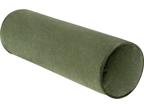 Surya Cotton Velvet Medium Green 21" x 7" Pillow