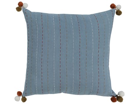 Surya Dhaka Light Blue Pillow