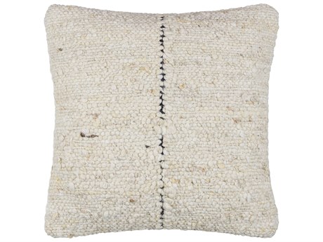 Surya Divided Ivory Pillow