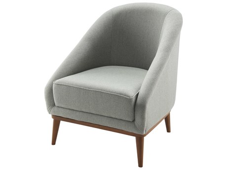 Surya Sandro Green Fabric Accent Chair