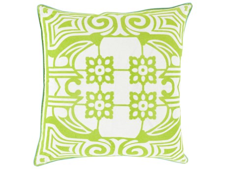 Surya Eleonore Green Pillow