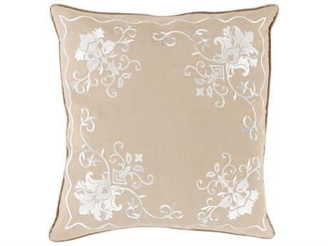 Surya Eloise Brown Pillow