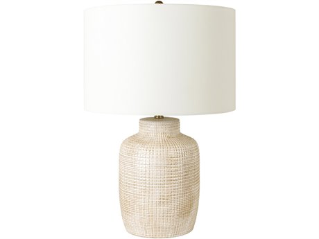 Surya Brie White Buffet Lamp