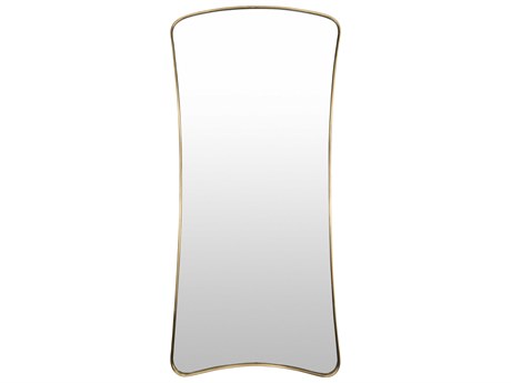 Surya Estrella Gold Floor Mirror