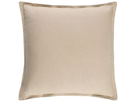 Surya Ethel Light Brown Pillow