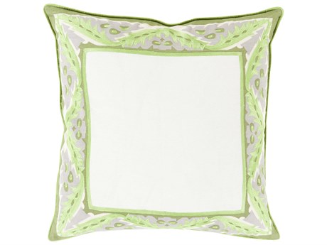Surya Eugene Grass Green Pillow