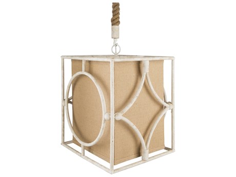 Surya Ewing 4-Light Ivory Off White Pendant