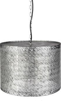 Surya Foster 1-Light Metallic Silver Pendant