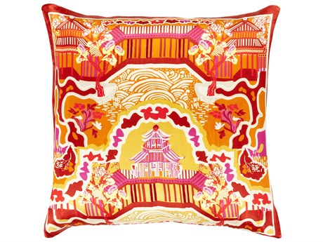 Surya Geisha Plum Pillow