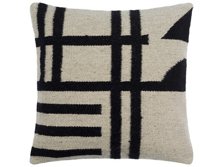 Surya Garold Black Pillow