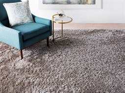 Gray and aqua rug