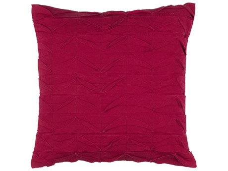 Surya Huckaby Red Pillow