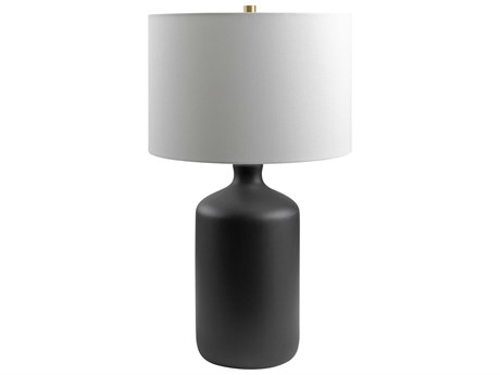 Surya Helix Black Buffet Lamp