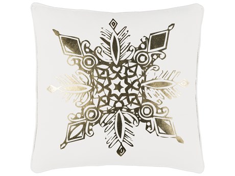 Surya Holiday Ivory Pillow