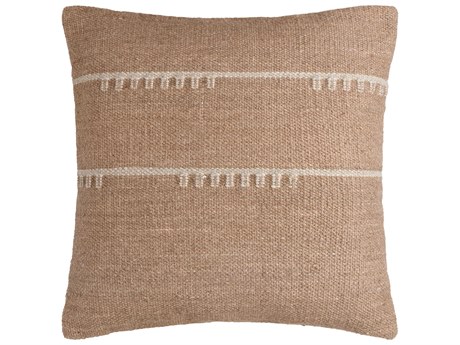 Surya Harry Medium Brown Pillow