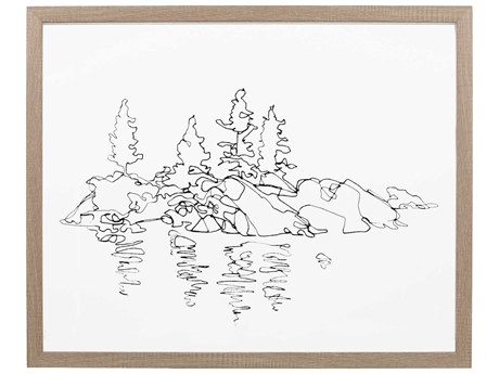 Surya Sachse Wall Decor Framed Art