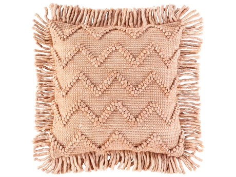 Surya Hylia Dusty Pink / Light Beige / Peach Pillow