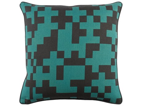Surya Inga Teal Pillow