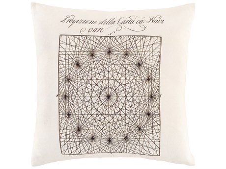 Surya Smithsonian Black Pillow