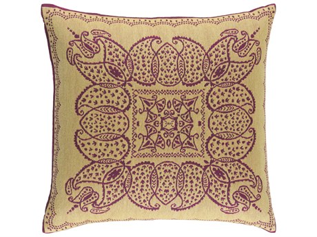 Surya Indira Mustard Pillow