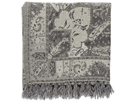 Surya Indira Charcoal Throw