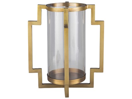 Surya Isaiah Gold Candle Holder